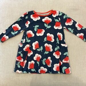 Mini Boden - Size 7-8 - Floral tunic top